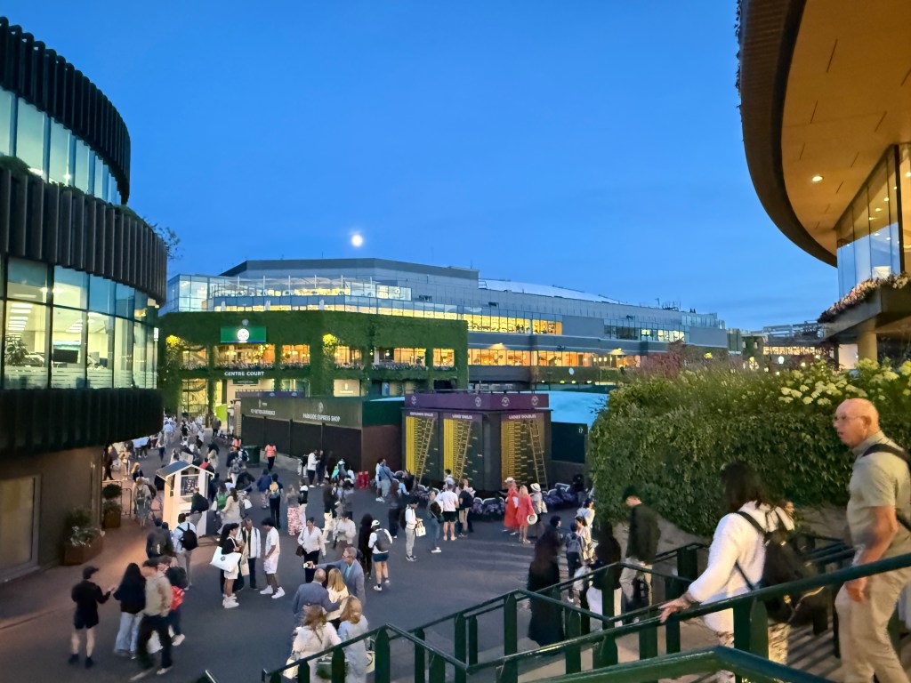 Dusk at Wimbledon 2025