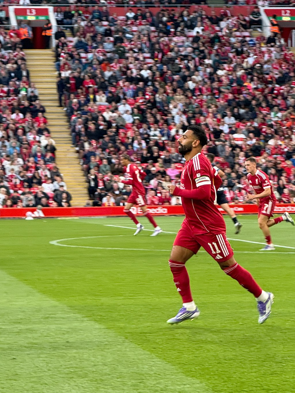 Mo Salah taken by Alex Ridout sports journalist
